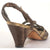 Vintage 1980s Joan & David Couture Shoes Sandals Hand Made in Italy Size 7 with Box - Poppy's Vintage Clothing