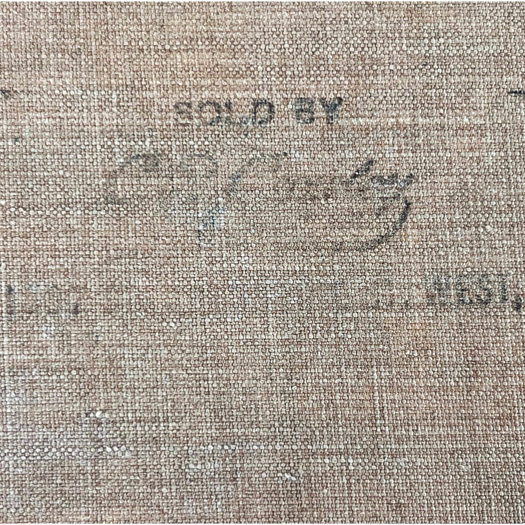 Vintage Oil Painting Jesus Christ Praying in the Garden of Gethsemane c1930s - Poppy's Vintage Clothing