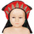 Vintage Chinese Childs Tiger Hat with Ethnic Miao Silk Embroidery - Poppy's Vintage Clothing