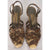 Vintage 1980s Joan & David Couture Shoes Sandals Hand Made in Italy Size 7 with Box - Poppy's Vintage Clothing