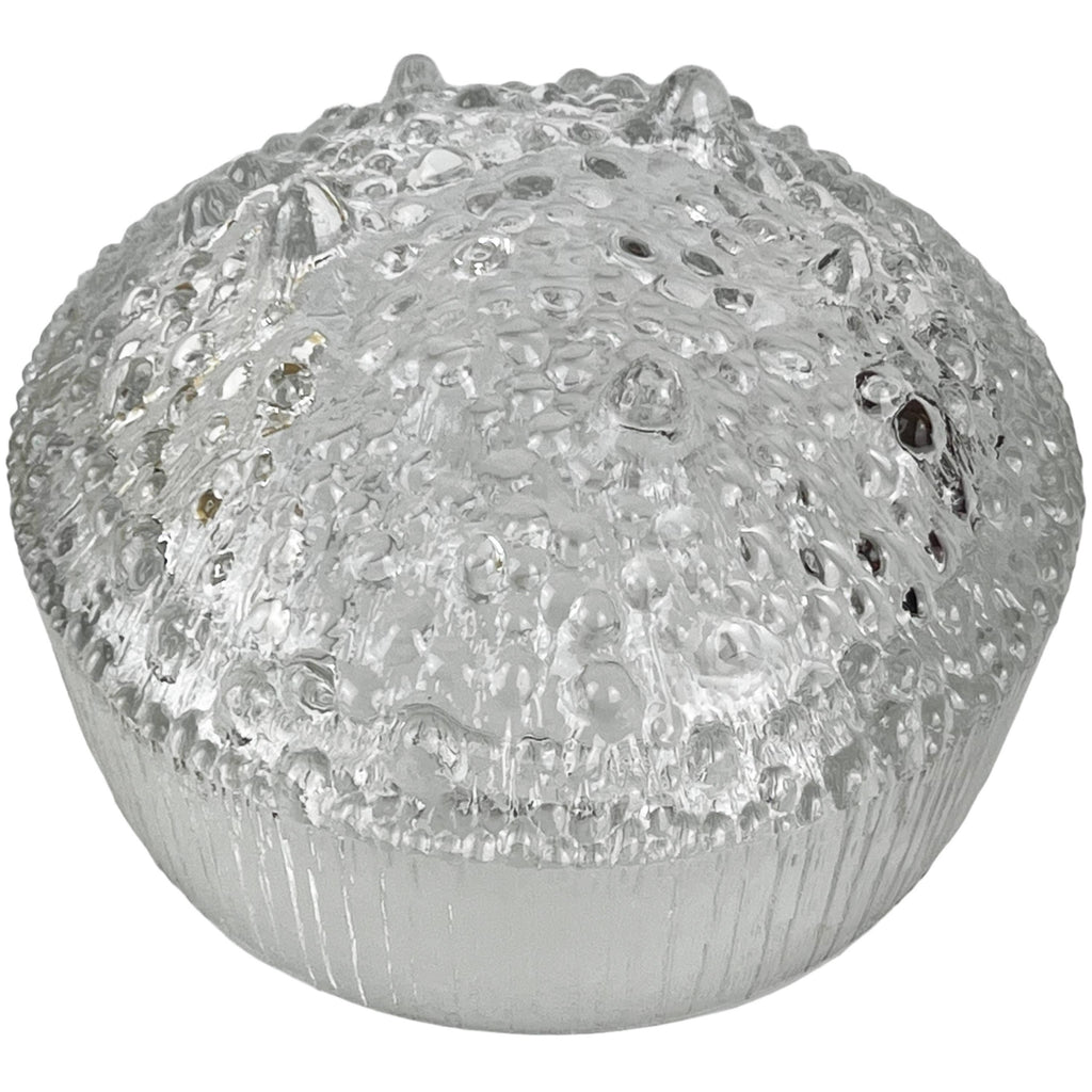 Iittala Glass Finland Ultima Thule 3 Toed Serving Bowl 7 Tapio Wirkkala Design - Poppy's Vintage Clothing