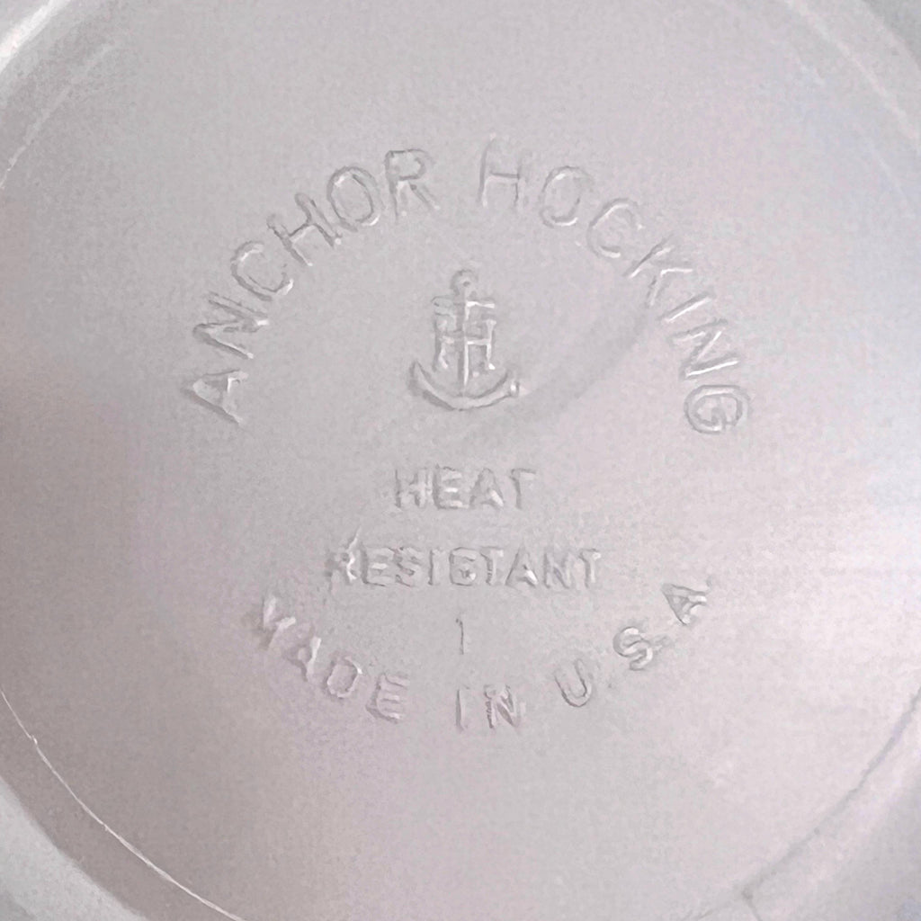 Vintage Anchor Hocking Peach Lustre Shell Vegetable Bowl 8.5 - Poppy's Vintage Clothing