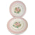 Vintage 1930s Susie Cooper Pink Patricia Rose Dinner Plate 10 - Poppy's Vintage Clothing