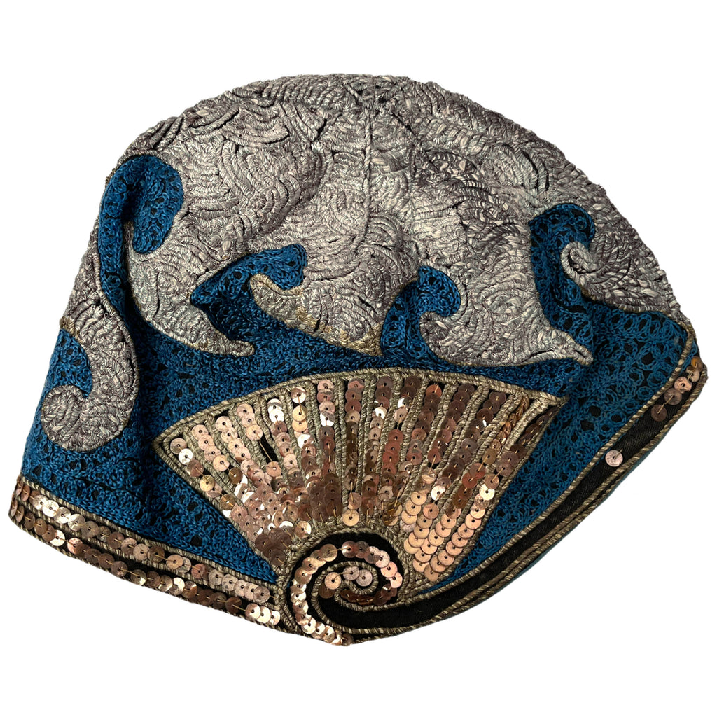 Vintage 1920s Flapper Cloche Hat 