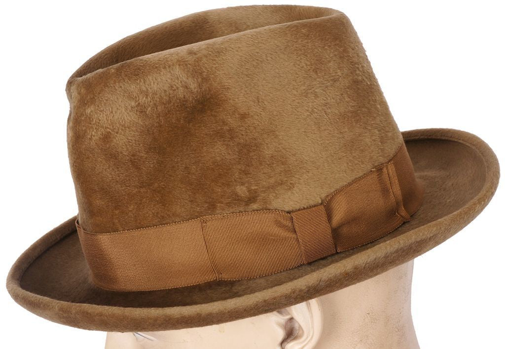 Vintage 1920s Fedora Hat Plush Felt Woodrow Sons England M L Vintage 1920s Fedora Hat Plush Felt Woodrow Sons England M L