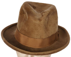 Vintage 1920s Fedora Hat - Plush Felt -  Woodrow & Sons England - M / L - Poppy's Vintage Clothing