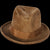 Vintage 1920s Fedora Hat - Plush Felt -  Woodrow & Sons England - M / L - Poppy's Vintage Clothing