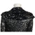 Vintage 1930s Sequinned Jacket Black Sequins on Netting