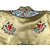Vintage Chinese Silk Robe Hand Embroidered Floral Motifs