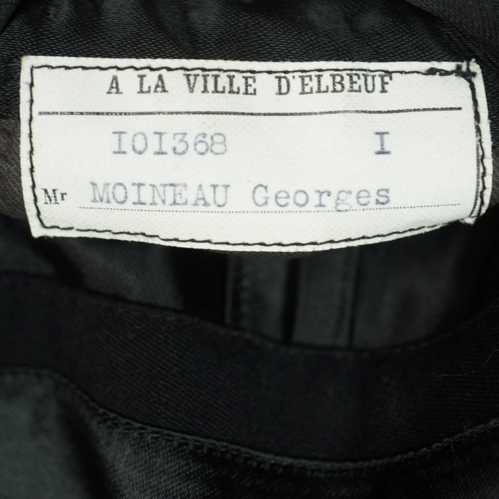 Vintage 1920s Tuxedo Jacket Georges Moineau La Ville d’Elbeuf France - Poppy's Vintage Clothing