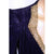 Vintage 1930s Purple Velvet Robe Lounging Dressing Gown Ladies Size Medium - Poppy's Vintage Clothing