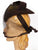 Vintage 1930s Brown Straw Tilt Hat S M L - Poppy's Vintage Clothing
