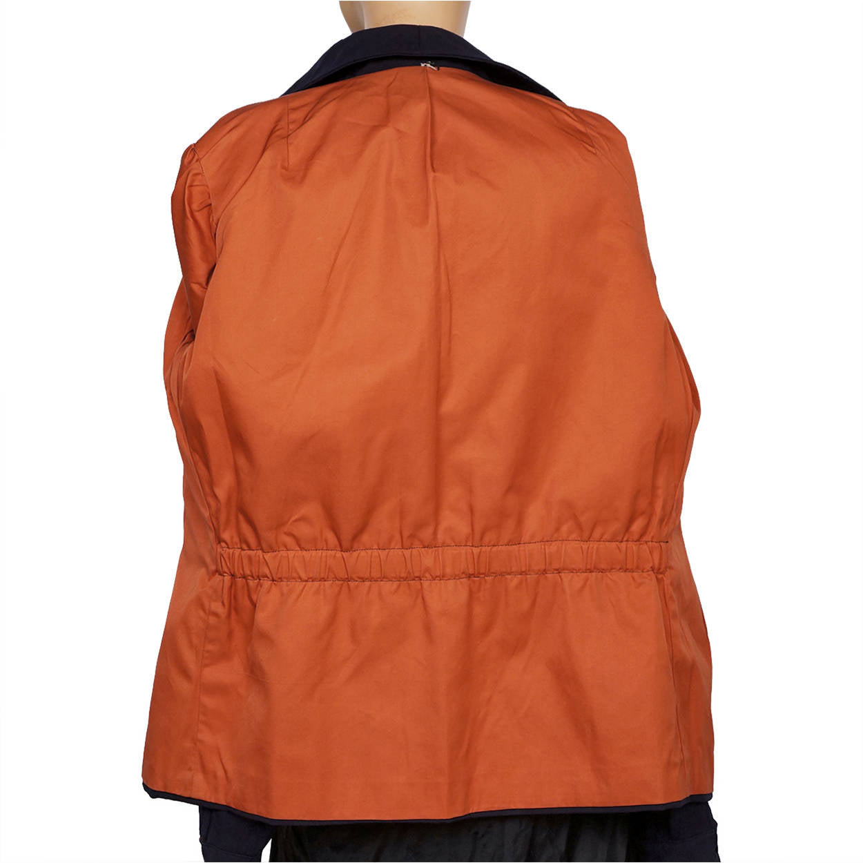 Vintage 1940s Ski Jacket Navy Blue Gabardine Ladies Size M - Poppy's Vintage Clothing