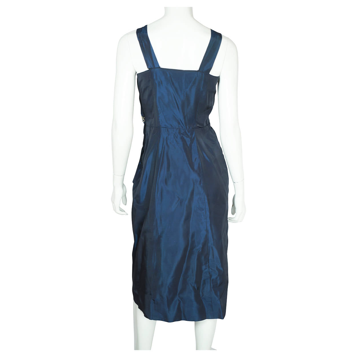1940 cocktail dresses Unique Vintage Plus Size 1940s Style Black Knit Short Sleeve Natalie Swing Dress main image 1