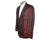 Vintage 1940s Maroon Smoking Jacket Bonnington Short Lounging Robe Mens Size Large 44 - Poppy's Vintage Clothing