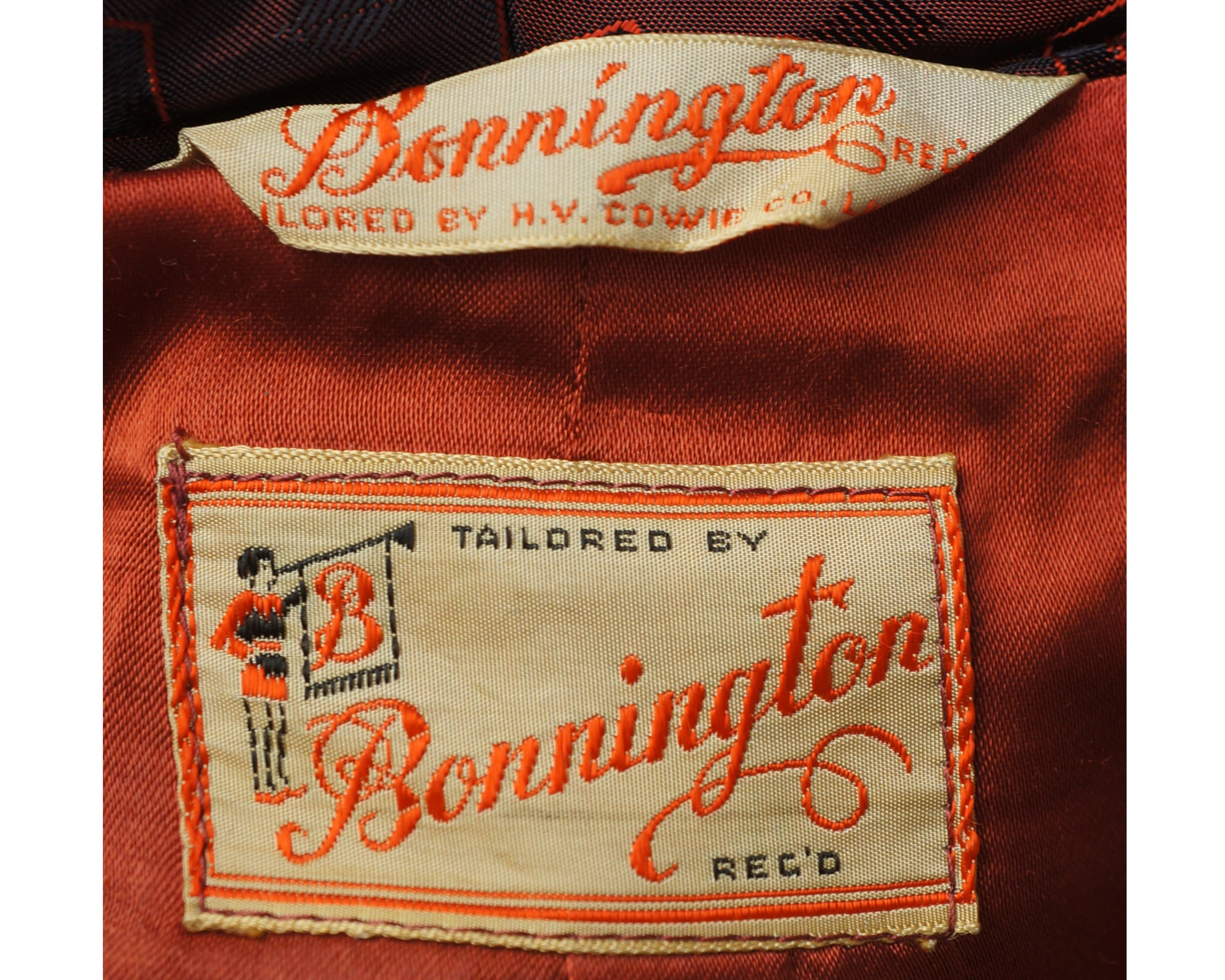 Vintage 1940s Maroon Smoking Jacket Bonnington Short Lounging Robe Mens Size Large 44 - Poppy's Vintage Clothing