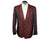 Vintage 1940s Maroon Smoking Jacket Bonnington Short Lounging Robe Mens Size Large 44 - Poppy's Vintage Clothing