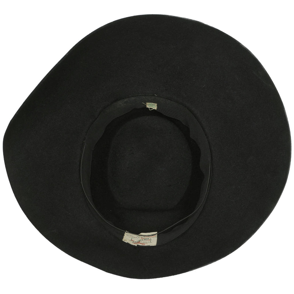 Vintage 1940s Ladies Fedora Hat Genuine Fur Felt Lady Biltmore Canada - Poppy's Vintage Clothing