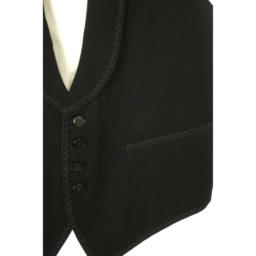 Vintage 1920s Tuxedo Suit 3 pc Custom Tailored James Anderson Kirkcaldy Scotland - Poppy's Vintage Clothing