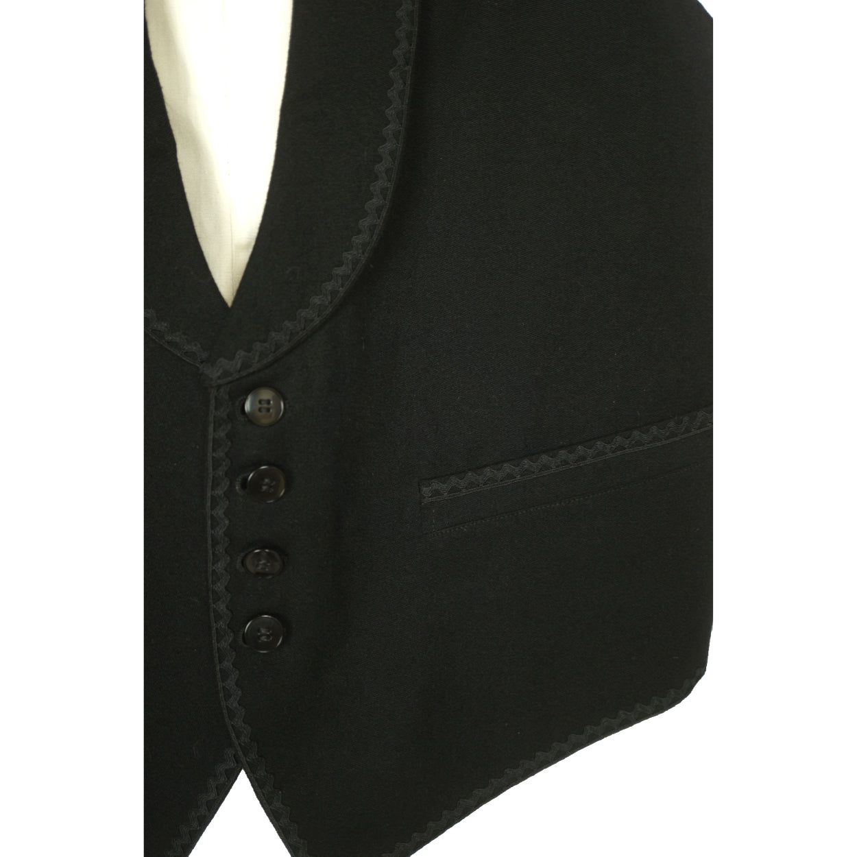 Vintage 1920s Tuxedo Suit 3 pc Custom Tailored James Anderson Kirkcaldy Scotland - Poppy's Vintage Clothing