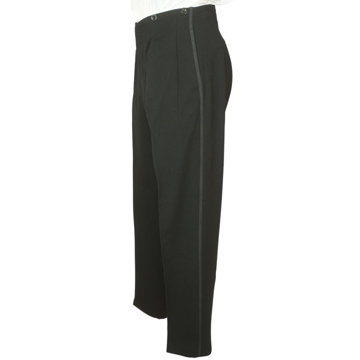 Vintage 1920s Tuxedo Suit 3 pc Custom Tailored James Anderson Kirkcaldy Scotland - Poppy's Vintage Clothing