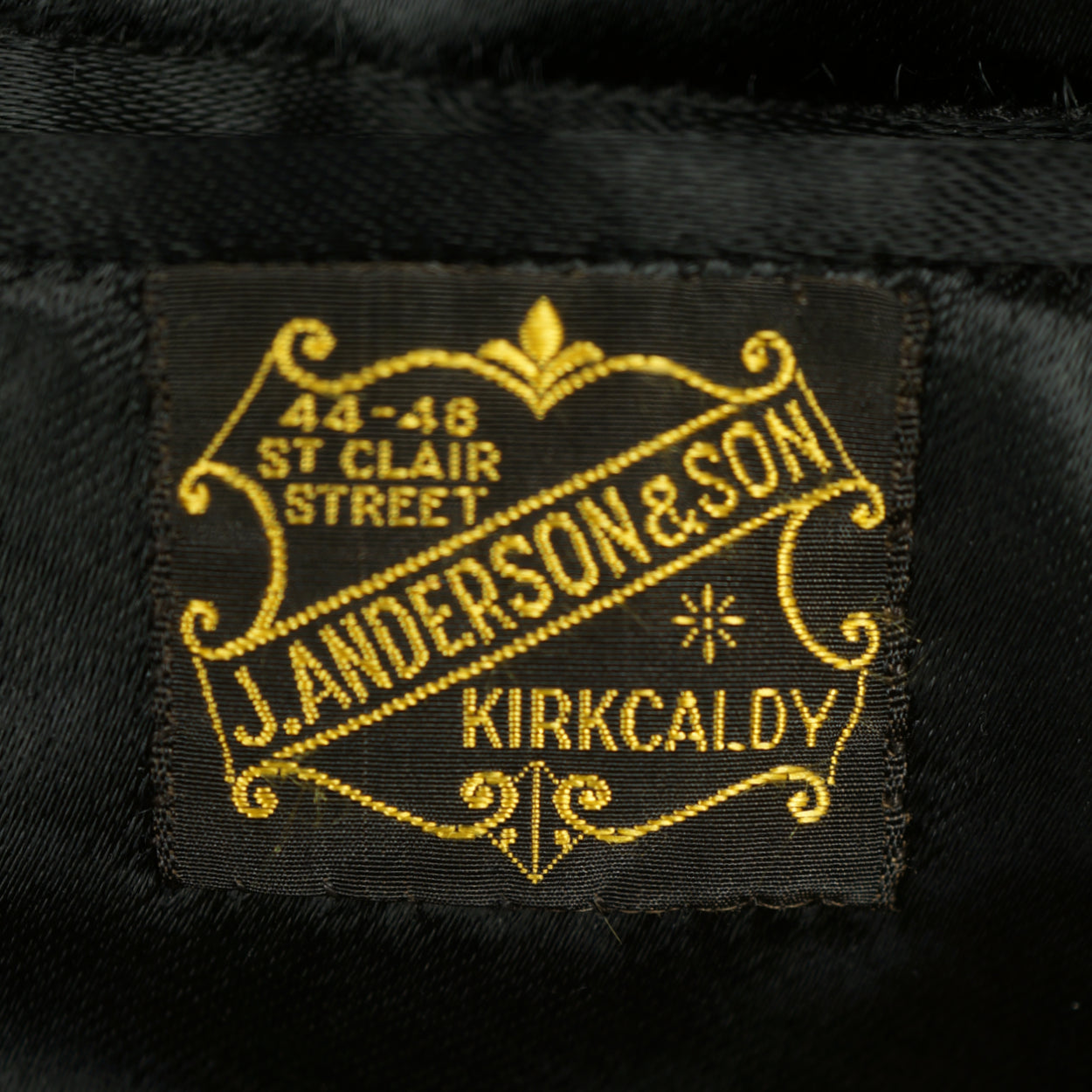 Vintage 1920s Tuxedo Suit 3 pc Custom Tailored James Anderson Kirkcaldy Scotland - Poppy's Vintage Clothing