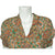 Vintage 1940s Day Dress Paisley Print Silk Crepe Size M - Poppy's Vintage Clothing