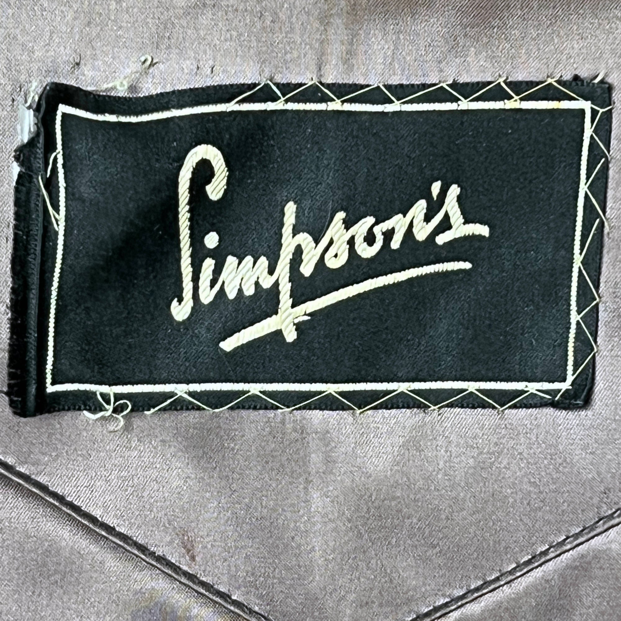 Vintage 1940s Raccoon Fur Coat Simpsons Montreal Ladies Sz M