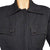 Vintage 1940s Ski Jacket Black Gabardine Peacock Brand Ladies Size M - Poppy's Vintage Clothing