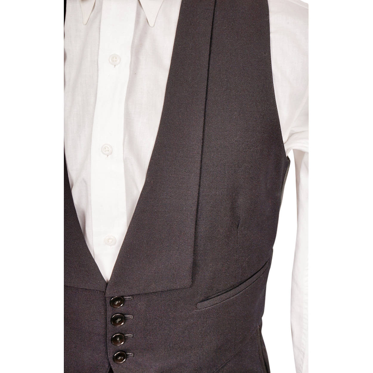 Vintage Tuxedo 3 Piece Custom Tailored 1941 SW Howarth Montreal Size Medium - Poppy's Vintage Clothing