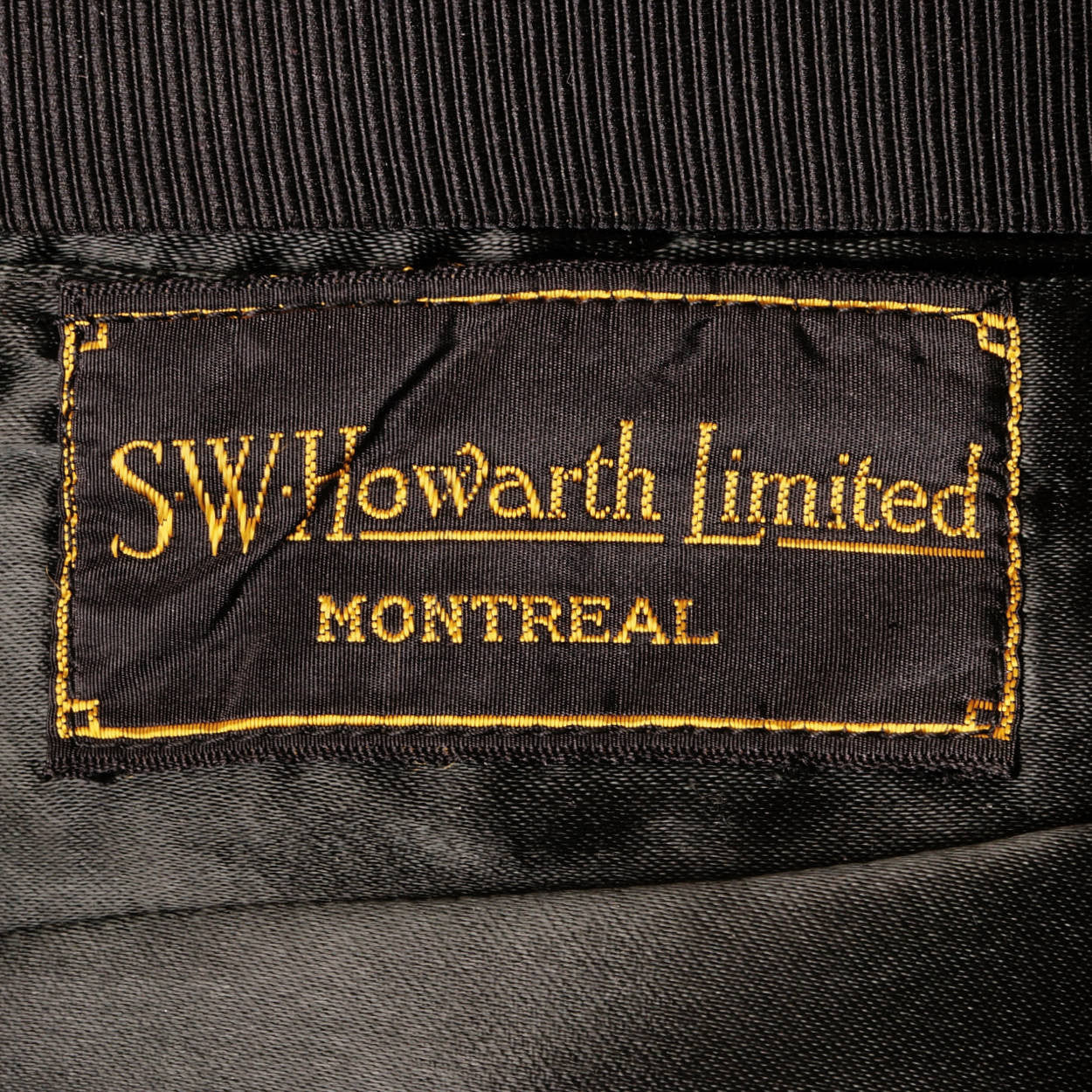 Vintage Tuxedo 3 Piece Custom Tailored 1941 SW Howarth Montreal Size Medium - Poppy's Vintage Clothing
