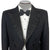 1940s Vintage Cutaway Tails Dated 1949 Tuxedo Tailcoat Sz M