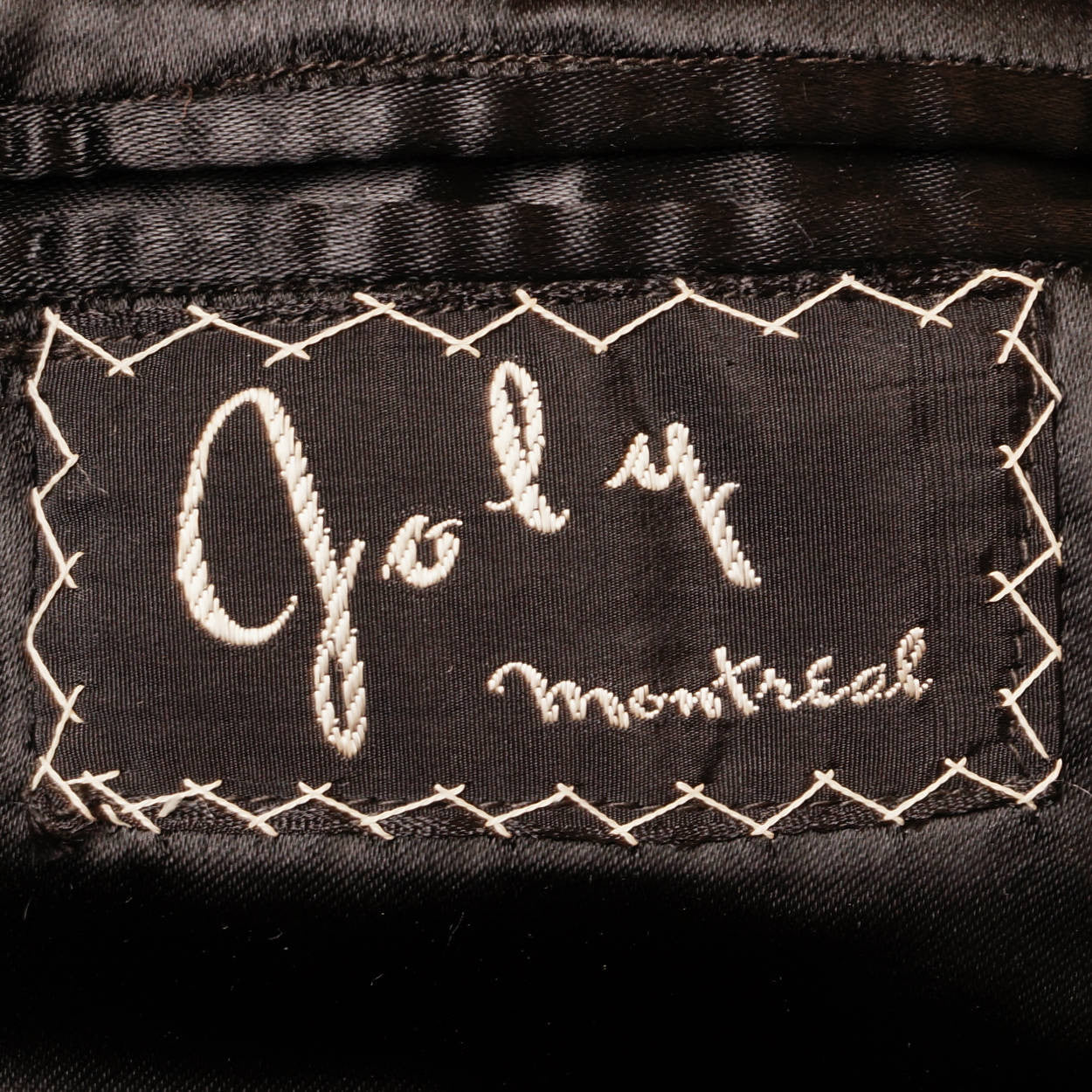 Vintage 1950s Mens Wool Overcoat - Dated 1950 - Size L XL - Poppy's Vintage Clothing