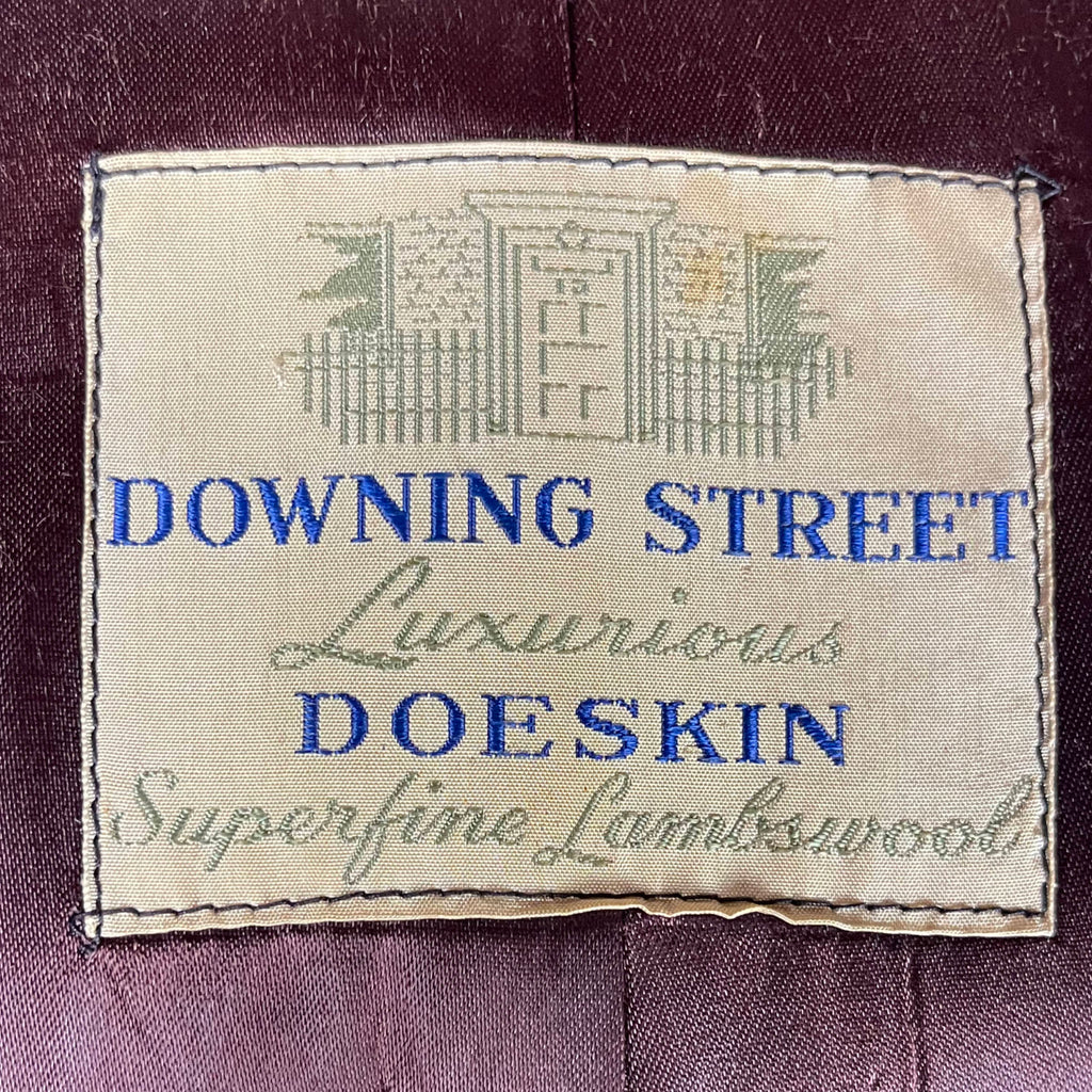 Vintage 1950s Overcoat Mens Coat Superfine Lambswool Size L