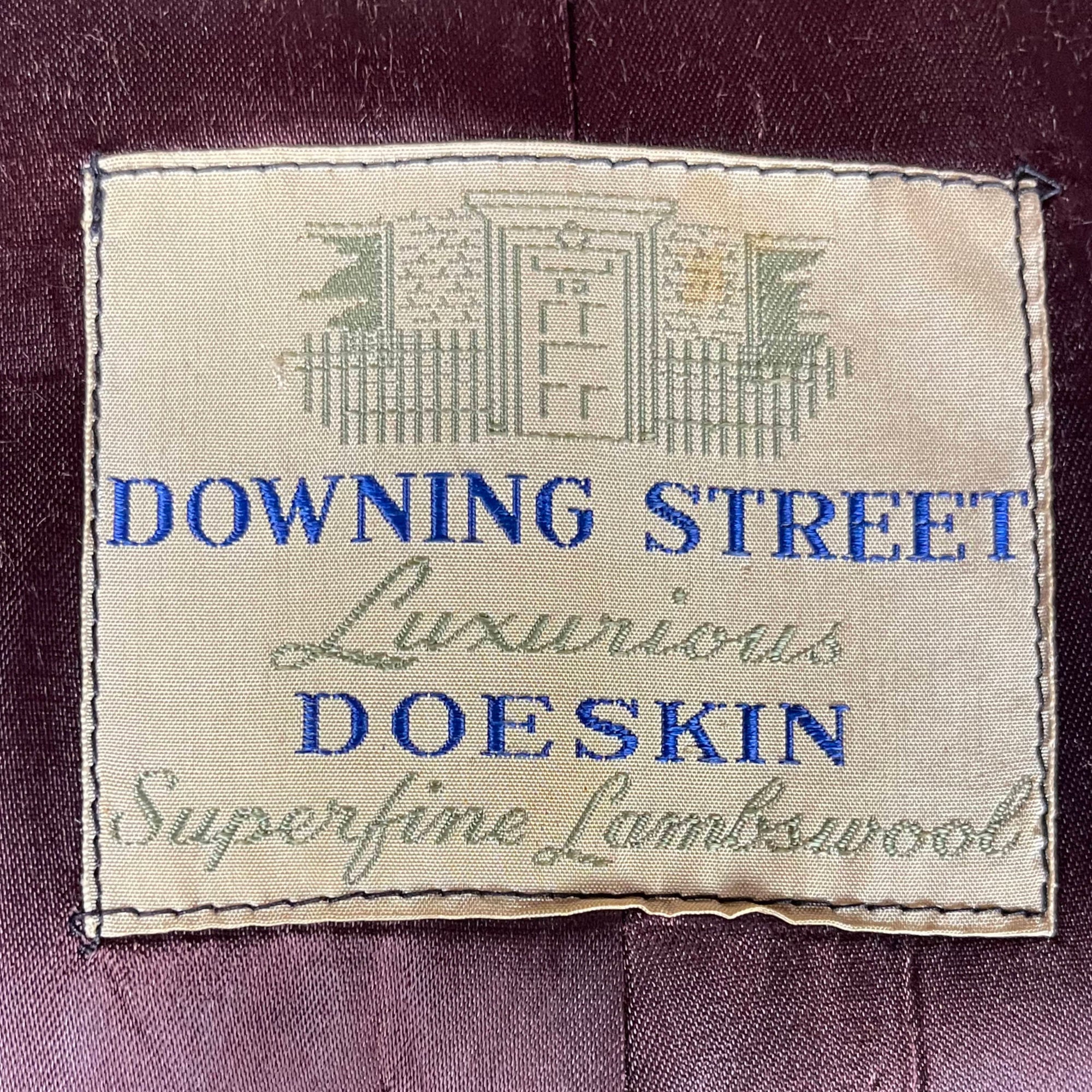 Vintage 1950s Overcoat Mens Coat Superfine Lambswool Size L