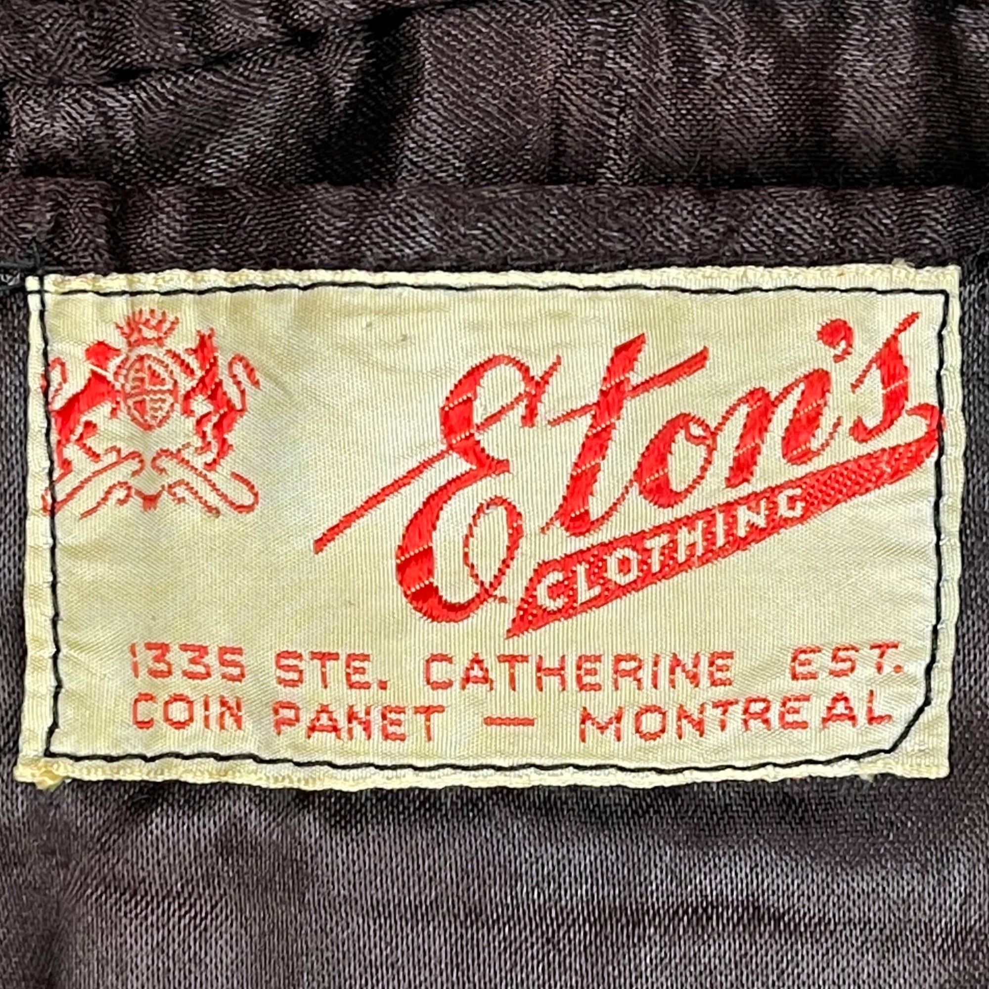 Vintage 1950s Overcoat Mens Coat Superfine Lambswool Size L