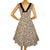 Vintage 1950s Lace Crinoline Dress with Black Velvet Trim Size M - Poppy's Vintage Clothing