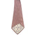 Vintage 1940s Swing Tie Necktie Geometric Red Polka Dots
