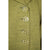 Vintage 1950s Coat Green Herringbone Tweed Wool Ladies Size M L - Poppy's Vintage Clothing