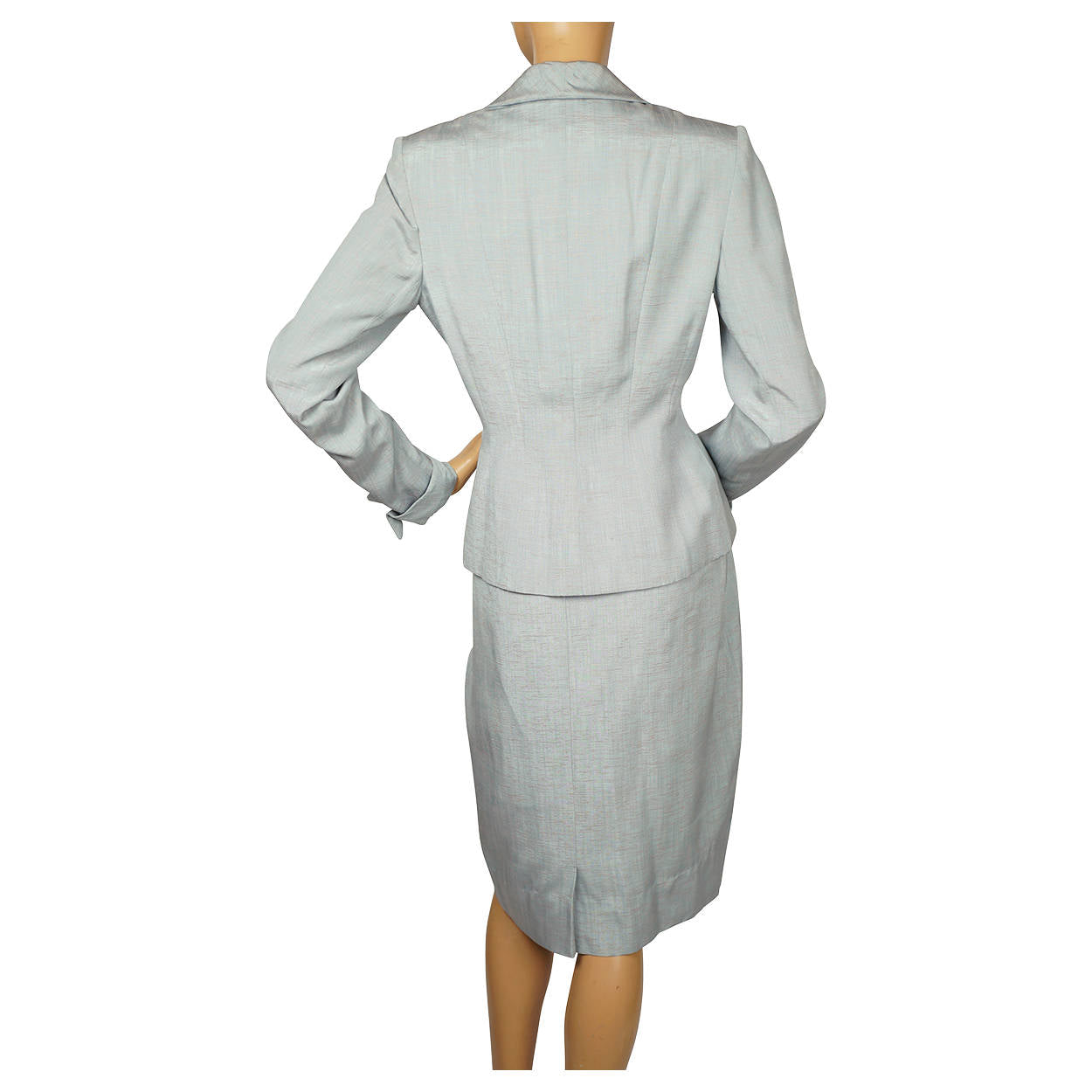 Vintage 1950s Skirt Suit Miss Style New York Montreal Size M - Poppy's Vintage Clothing