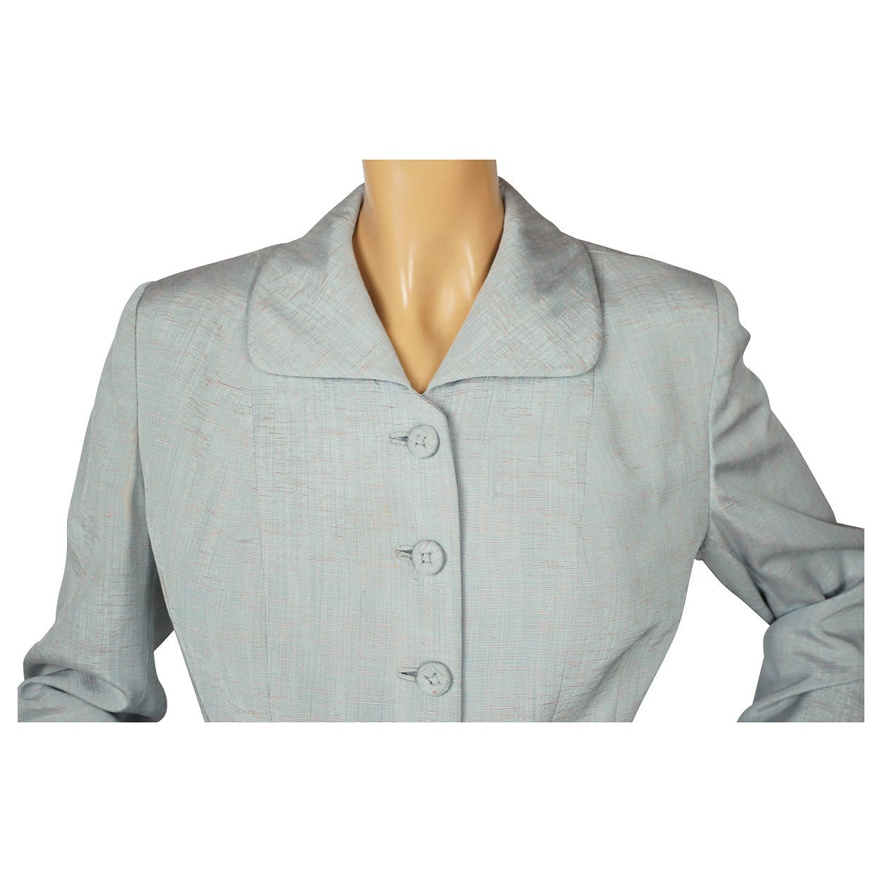 Vintage 1950s Skirt Suit Miss Style New York Montreal Size M - Poppy's Vintage Clothing