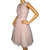 Vintage 1950s Pink Nylon Crinoline Dress Size Medium - Poppy's Vintage Clothing