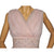 Vintage 1950s Pink Nylon Crinoline Dress Size Medium - Poppy's Vintage Clothing