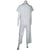 Vintage 1960s Unused Pyjamas Printed White Cotton NOS Summer Pajamas Ladies M - Poppy's Vintage Clothing