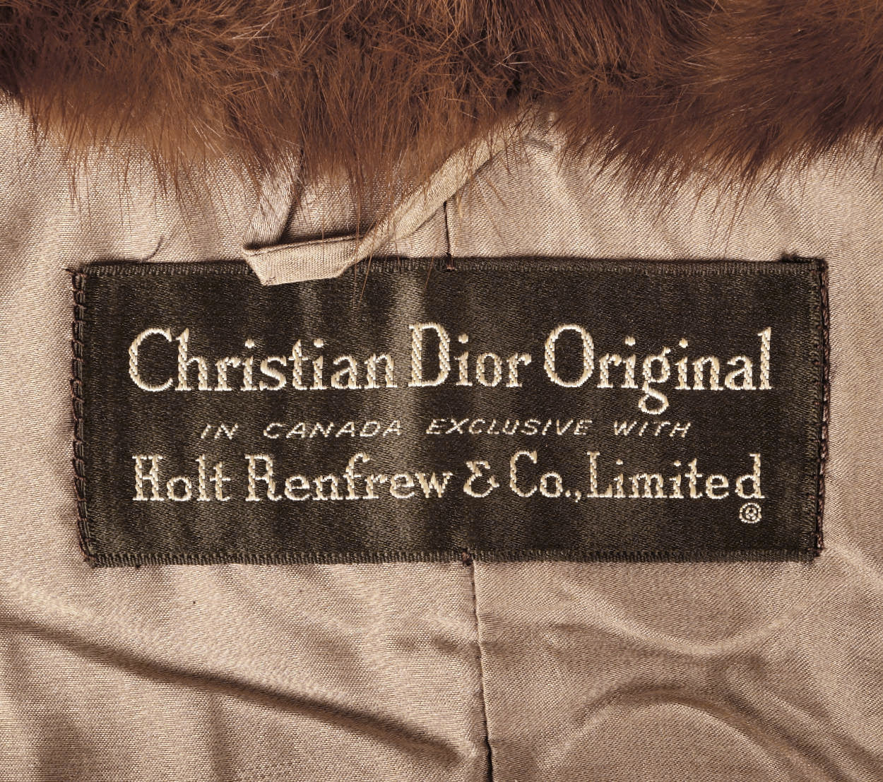 Vintage 1950s Christian Dior Pastel Mink Stole - Poppy's Vintage Clothing