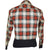Vintage 1970s Plaid Cotton Shirt Jacket Bay City Rollers Era BVD Canada Mens S - Poppy's Vintage Clothing