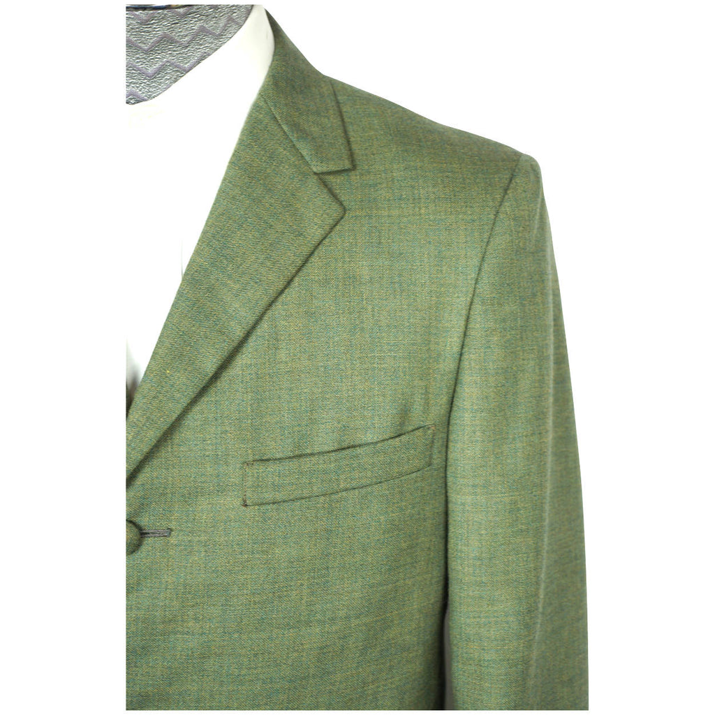Vintage 1960s Mens Suit Jacket Blazer Unused w Tags Size M 40 - Poppy's Vintage Clothing
