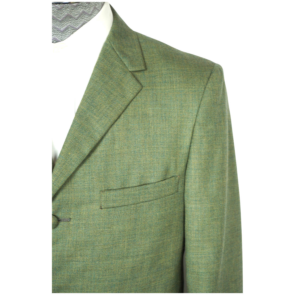 Vintage 1960s Mens Suit Jacket Blazer Unused w Tags Size M 40 - Poppy's Vintage Clothing