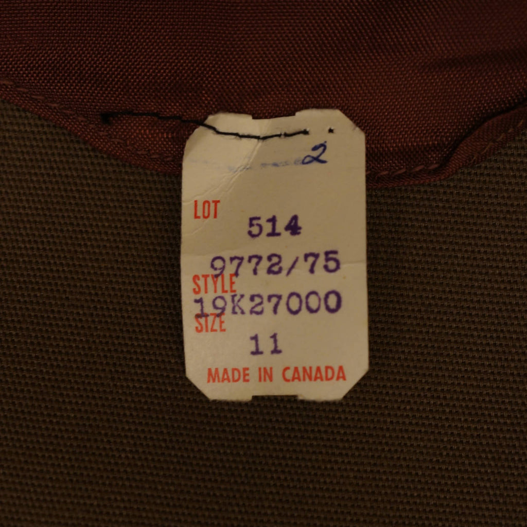 Vintage 1960s 70s Vest &amp; Pants Set Brown Linen Ladies Unused Size M - Poppy's Vintage Clothing