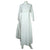 Vintage 1960s Modernistic Wedding Dress with Train Ladies Size XS S Excellent - Poppy's Vintage Clothing
